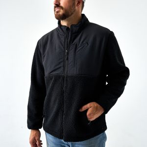 Sherpa - Full Zip Jacket - Black