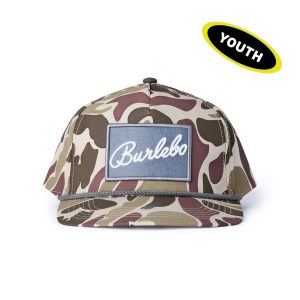 Youth Cap - BURLEBO Grey Patch - Camo