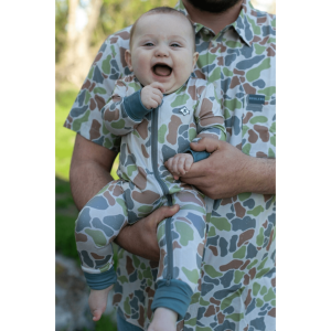 Baby Zip Up - Driftwood Camo
