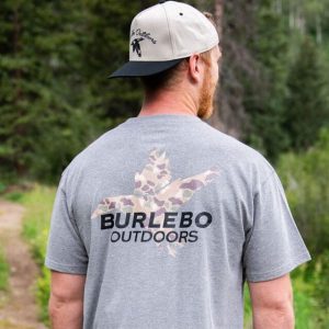 Pintail Diving Duck - SS - Dark Heather Grey