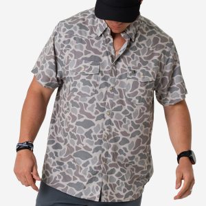 Performance Western Shirt - Classic Deer Camo