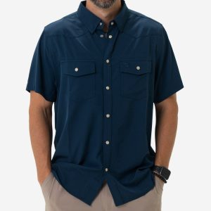 Performance Western Shirt - Navy