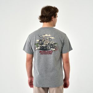 Short Sleeve Tee - Off Road Bronco - Dark Heather Grey