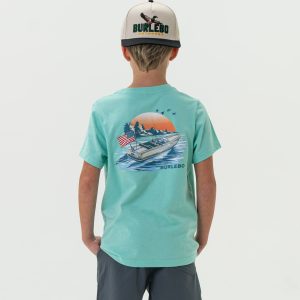 Youth Short Sleeve Tee - Lake Weekend - Island Reef