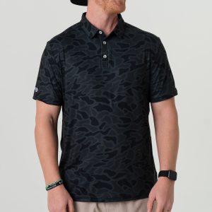 Performance Polo - Black Camo