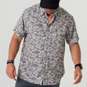 Performance Western Shirt - Classic Deer Camo