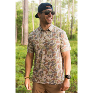 Performance Polo - Driftwood Camo