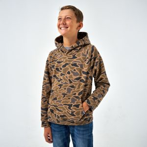 Youth Fleece Hoodie - Gauge Camo