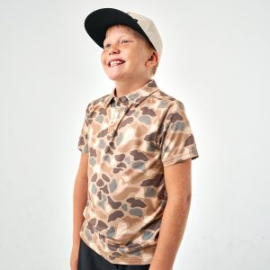 Youth Performance Polo - Pintail Camo