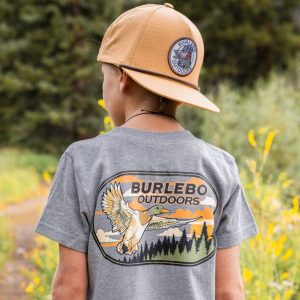 Youth Short Sleeve Tee - Timber Ducks - SS - Dark Heather Grey